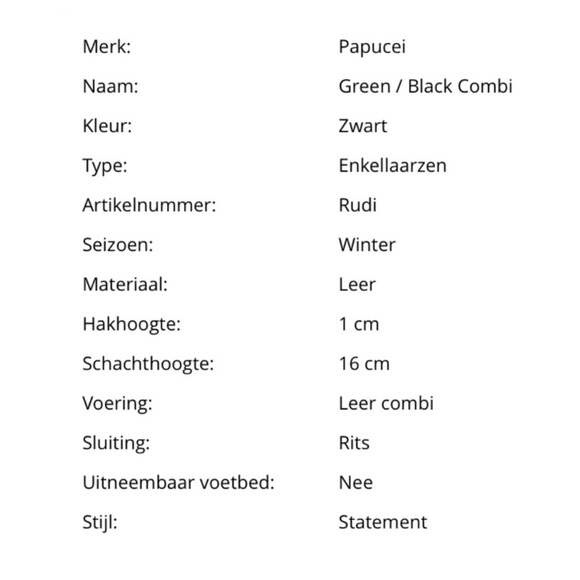 Papucei Leather Boots - Quality Made - In Good Condition. - Picture 9 of 10